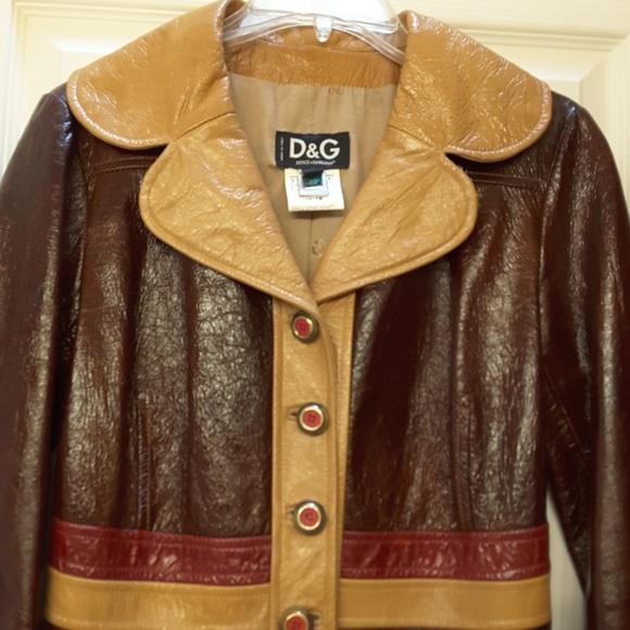 Dolce & Gabbana Jackets & Blazers - Dolce&Gabbana NWOT Leather Coat!!!